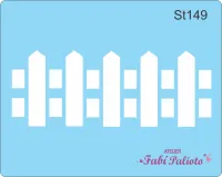 ST149 Stencil Cerca grande