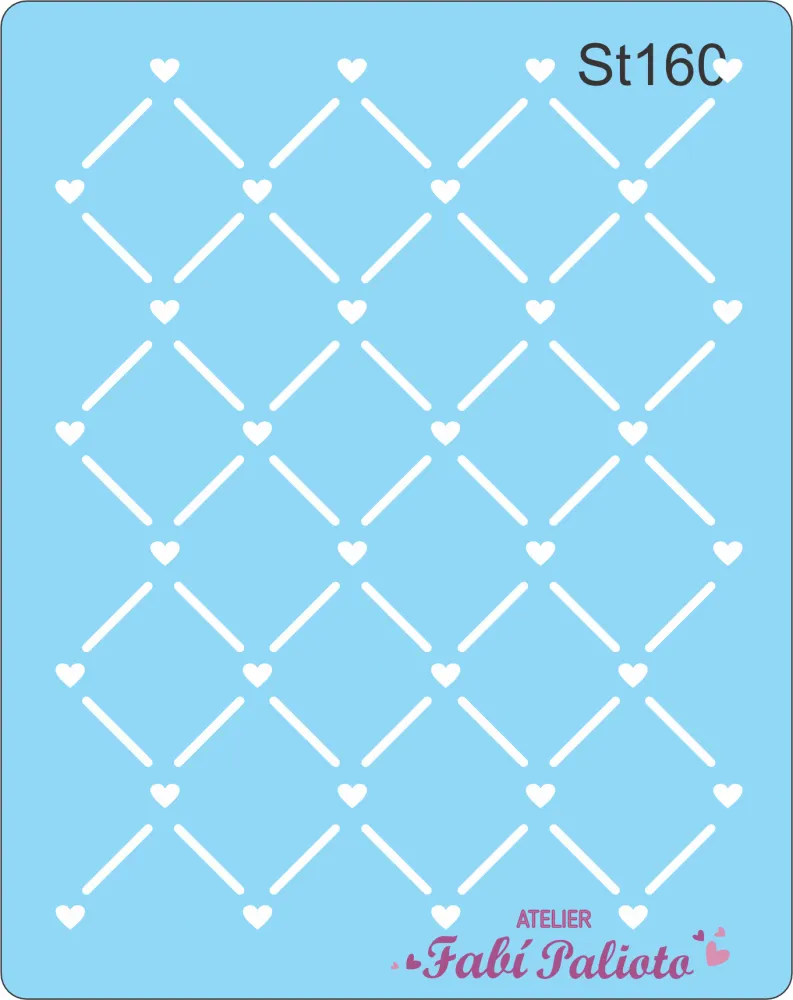 ST160 Stencil Love Grande