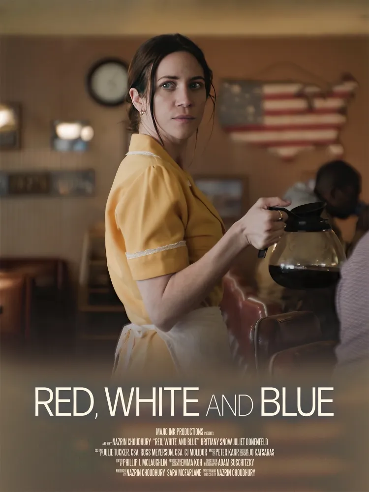 Red, White and Blue (2023) Nazrin Choudhury DVD - legendas em português Imagem