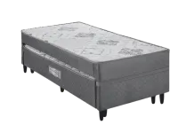 Cama box solteiro Molas ensacadas com auxiliar prestige - Foto 2