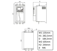 Chave De Partida Soft-starter SCKR1-6800-45-Z 90a 30cv/220v 60cv/380v C/ Ihm - Foto 7