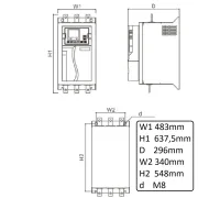 Chave De Partida Soft-starter Wce 800a 300cv/220v 550cv/380v C/ihm Nova - Foto 6