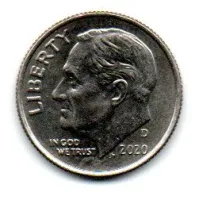 Estados Unidos - 2020D - 10 Cents