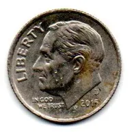 Estados Unidos - 2015D - 10 Cents