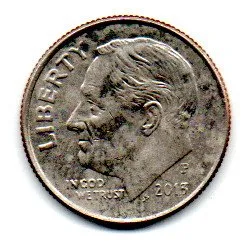 Estados Unidos - 2013P - 10 Cents Imagem