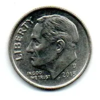 Estados Unidos - 2013D - 10 Cents