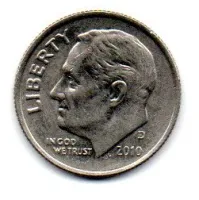 Estados Unidos - 2010D - 10 Cents