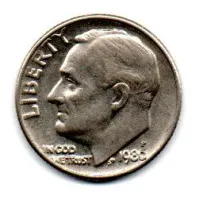 Estados Unidos - 1980P - 10 Cents