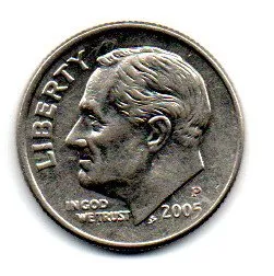 Estados Unidos - 2005P - 10 Cents Imagem