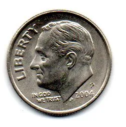 Estados Unidos - 2004P - 10 Cents