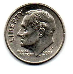 Estados Unidos - 2002P - 10 Cents