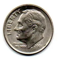Estados Unidos - 2001P - 10 Cents
