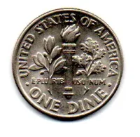 Estados Unidos - 2001P - 10 Cents - Foto 2