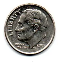 Estados Unidos - 2001D - 10 Cents