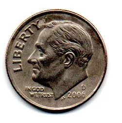 Estados Unidos - 2006D - 10 Cents Imagem