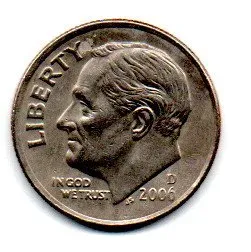 Estados Unidos - 2006D - 10 Cents