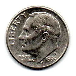 Estados Unidos - 1999P - 10 Cents