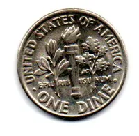 Estados Unidos - 1995D - 10 Cents - Foto 2