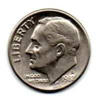 Estados Unidos - 1982D - 10 Cents
