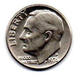Estados Unidos - 1976D - 10 Cents