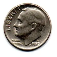 Estados Unidos - 1970D - 10 Cents