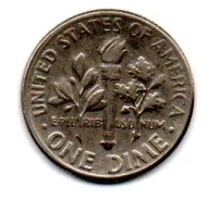 Estados Unidos - 1970D - 10 Cents - Foto 2