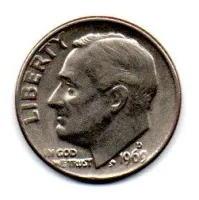 Estados Unidos - 1969D - 10 Cents