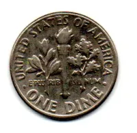Estados Unidos - 1969D - 10 Cents - Foto 2