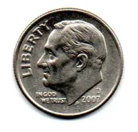 Estados Unidos - 2007D - 10 Cents