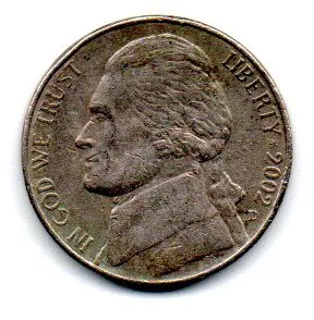 Estados Unidos - 2002D - 5 Cents