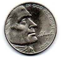 Estados Unidos - 2005P - 5 Cents - Westward Jorney - Ocean in View