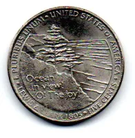 Estados Unidos - 2005P - 5 Cents - Westward Jorney - Ocean in View - Foto 2