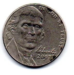Estados Unidos - 2007D - 5 Cents