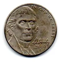 Estados Unidos - 2010P - 5 Cents