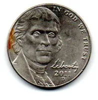 Estados Unidos - 2011D - 5 Cents