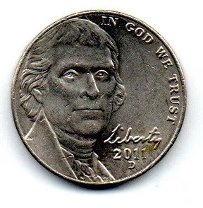 Estados Unidos - 2011D - 5 Cents