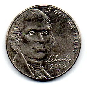 Estados Unidos - 2018P - 5 Cents