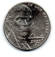 Estados Unidos - 2021D - 5 Cents