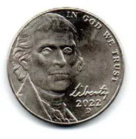 Estados Unidos - 2022D - 5 Cents
