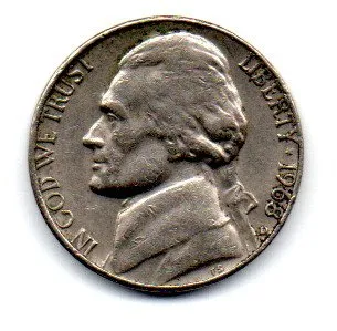 Estados Unidos - 1968 - 5 Cents