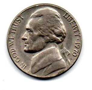 Estados Unidos - 1970D - 5 Cents