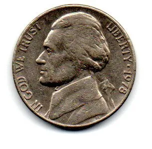 Estados Unidos - 1978 - 5 Cents Imagem