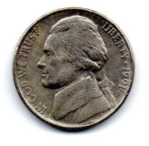 Estados Unidos - 1991D - 5 Cents