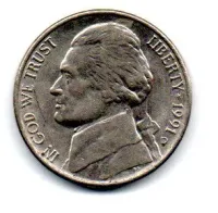 Estados Unidos - 1991D - 5 Cents