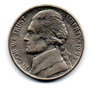 Estados Unidos - 1993D - 5 Cents
