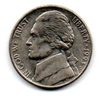 Estados Unidos - 1993D - 5 Cents