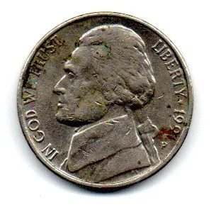 Estados Unidos - 1991P - 5 Cents Imagem