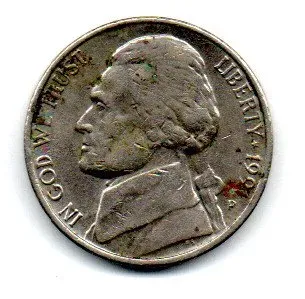 Estados Unidos - 1991P - 5 Cents