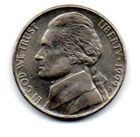 Estados Unidos - 1999D - 5 Cents