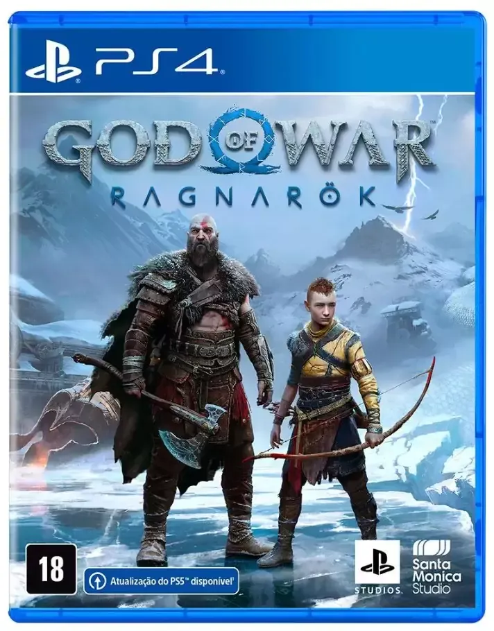 God of War Ragnarok - Seminovo - PS4  Imagem